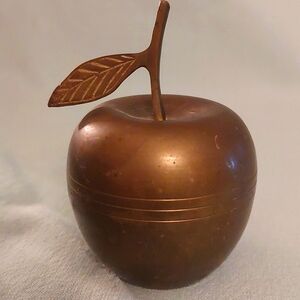 Brass Apple for Teacher gift or Paper Weight
